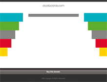 Tablet Screenshot of duckboards.com